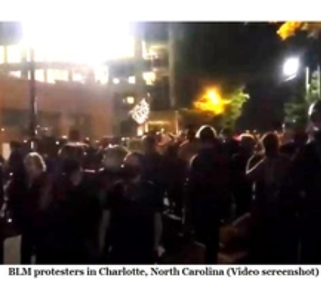 Satan’s Followers: Black Lives Matter Protesters March in Charlotte Chanting “F**k Your Jesus” (VIDEO)