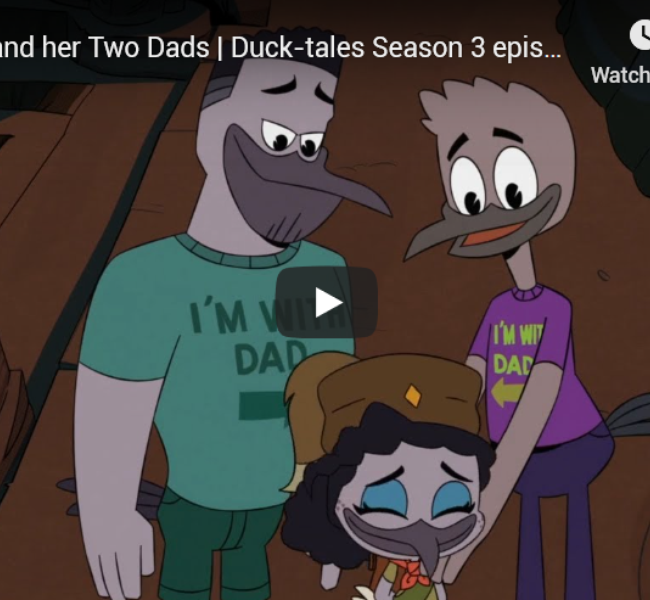 Disney’s ‘DuckTales’ Introduces Violet’s Homosexual ‘Dads’