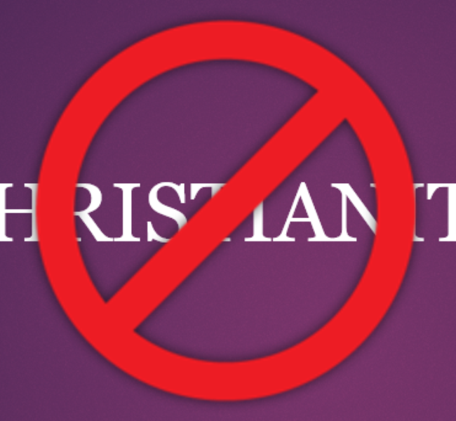 Praying to God could be made a crime, lawmakers threatened with legal action