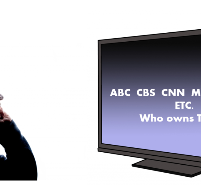 Over 90% Of The News You See On Television Is Owned And Controlled By Just 5 Giant Corporations